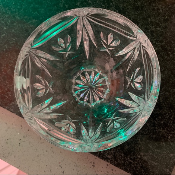 VINTAGE WATERFORD CRYSTAL ROSE BOWL - Picture 4 of 11